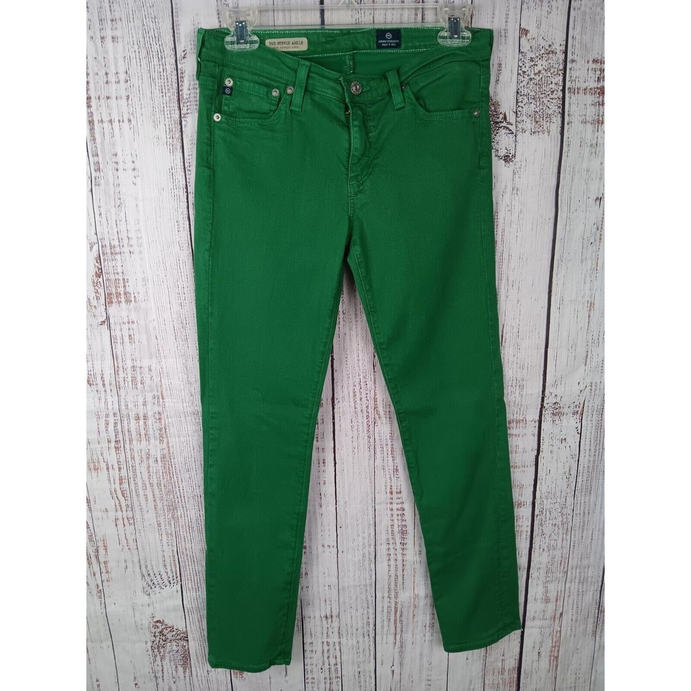 AG Adriano Goldschmied Jeans Women’s Size 27R The Stevie Ankle Slim Straight Leg